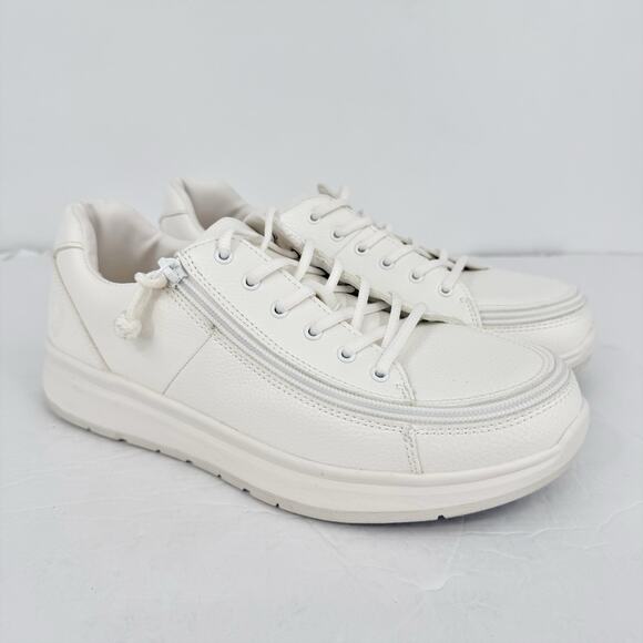 BILLY Footwear Womens Work Comfort Low-Top Sneaker US 8.5 Wide EU 39 White GUC - Picture 5 of 14